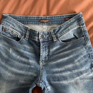 Dear John Women's Boot Cut Jeans in Light Blue Wash